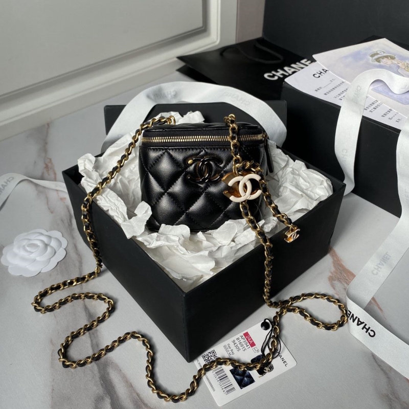 Ch*el cosmetic bags